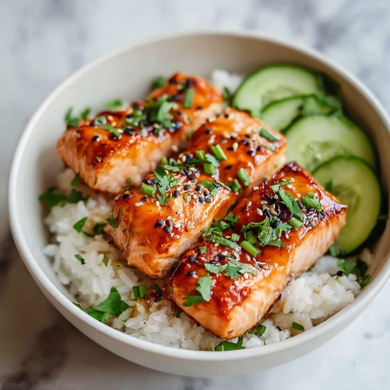 Sweet Chili Salmon Bowl Recipe