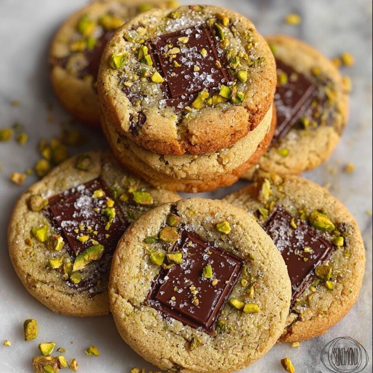 Pistachio Chocolate Chunk Cookies: The Ultimate Deliciousness Recipe