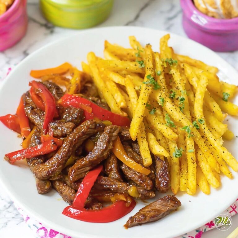 Peruvian Lomo Saltado: Quick & Flavorful Home-Cooked Delight Recipe