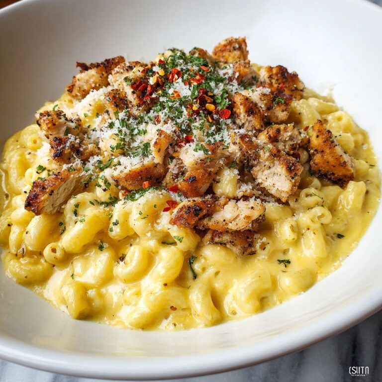 Creamy Honey Pepper Chicken Mac and Cheese Recipe