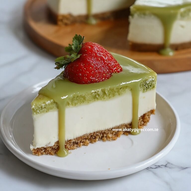 No Bake Pistachio Cheesecake Recipe