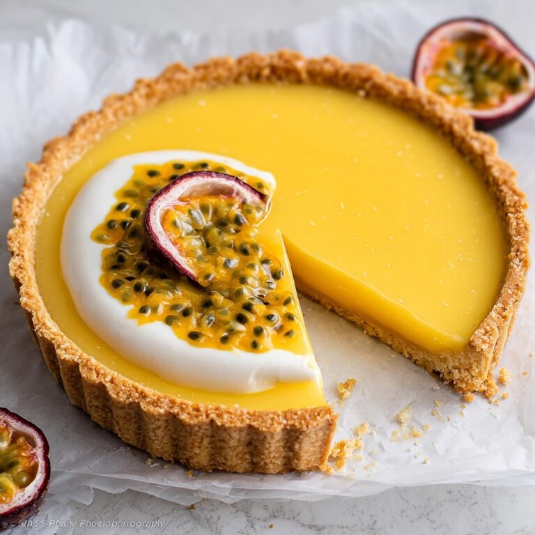 Vegan Passion Fruit Tart Recipe
