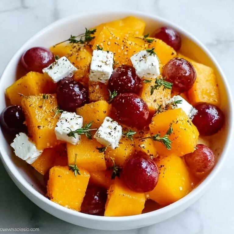 Roasted Butternut Squash with Cranberries and Feta Recipe