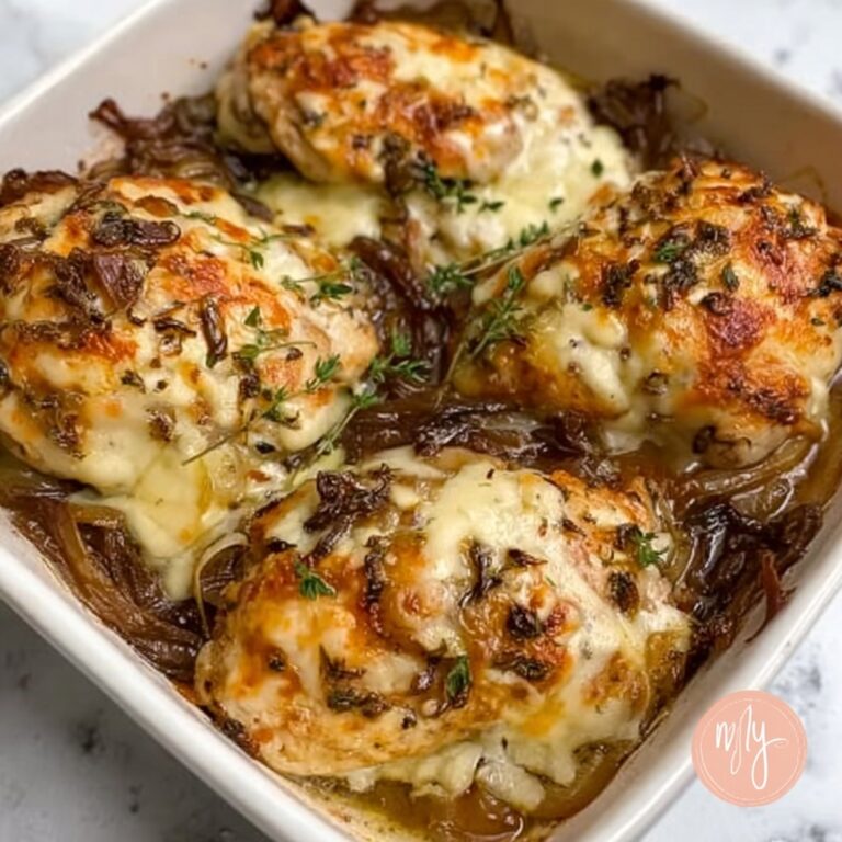 French Onion Chicken & Rice Recipe