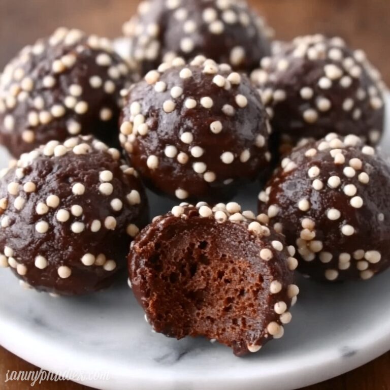 Chocolate Protein Balls Recipe