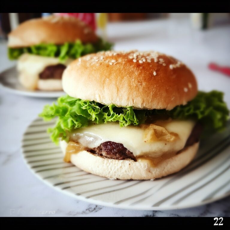 French Onion Burgers Recipe