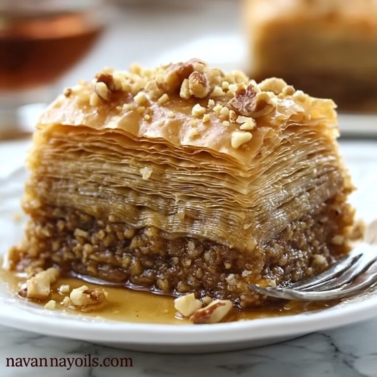 Homemade Baklava Recipe