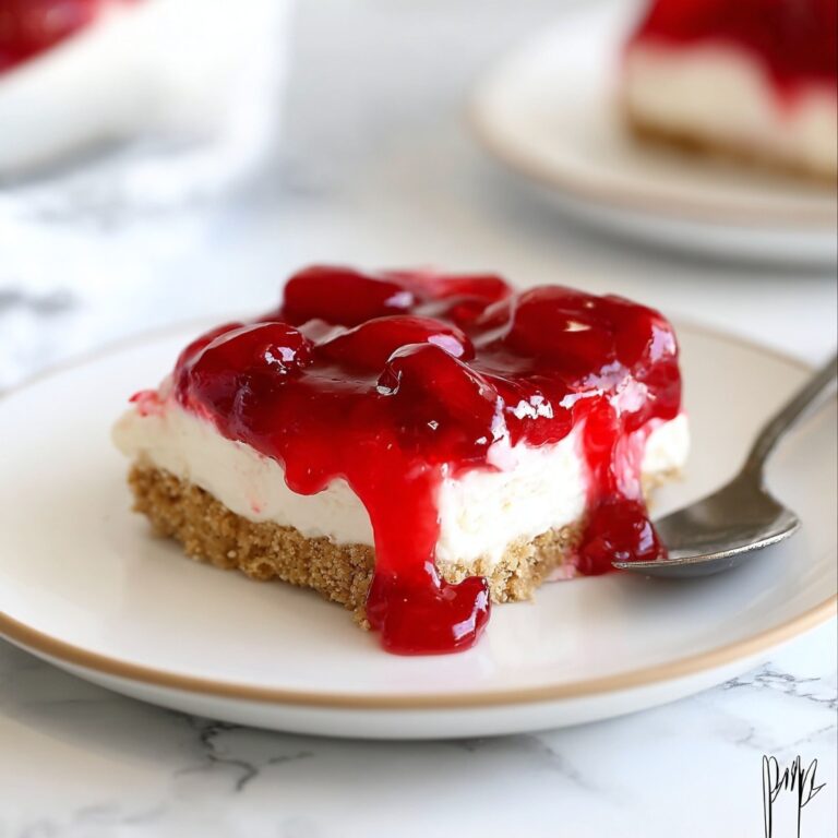 Cherry Delight Cheesecake Bars Recipe